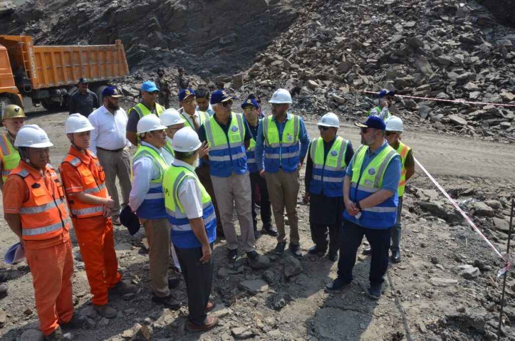 "Chairman WAPDA Tarbela Dam Visit – billcheckpk Chairman WAPDA visits Tarbela Dam site with officials – billcheckpk