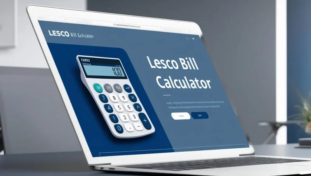 LESCO Bill Online Check | Download Duplicate Bill 5 LESCO Bill Calculator - Digital Calculator Webpage for Bill Calculation