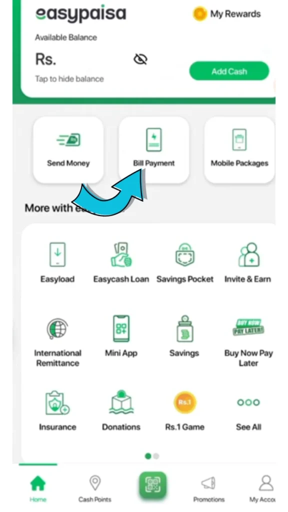 FESCO Online Bill Check | Download Duplicate Bill – Billcheckpk 8 EasyPaisa Screenshot 1 576x1024 1