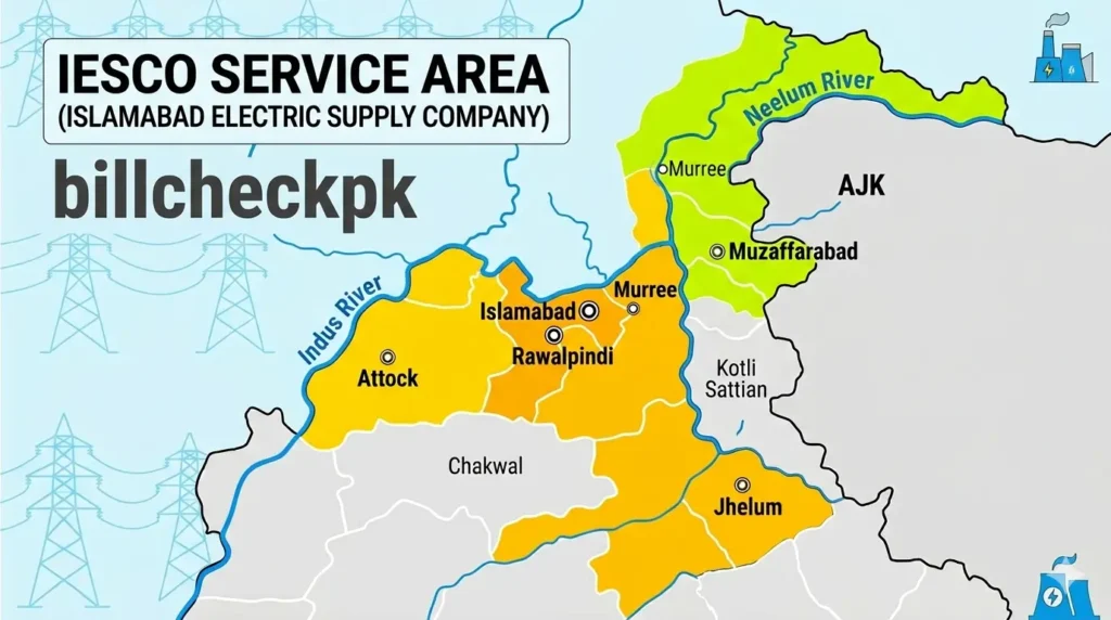 IESCO Service Area Map